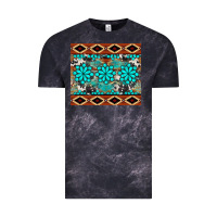 Cloud Black gemstone tumbler Vintage Tee - BarkalooDesign