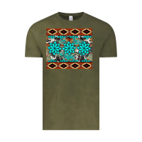 Vintage Olive gemstone tumbler Vintage Tee - BarkalooDesign