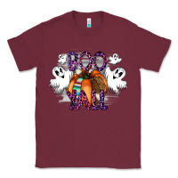 Burgundy Boo yall Classic Tee - CowhideDigitalArt