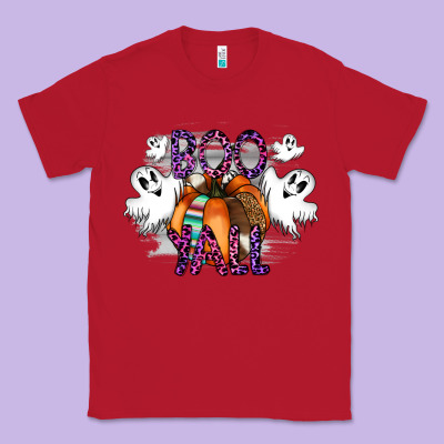 Boo Yall Classic Tee Designed By Cowhidedigitalart