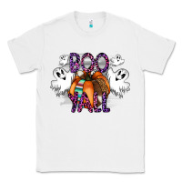 White Boo yall Classic Tee - CowhideDigitalArt