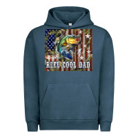 Pigment Midnight Navy 4th of July Western Reel Cool Dad Bass Urban Hoodie - LillyAllenDesigns