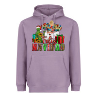 Lavender feliz navidad Spanish Christmas Heavyweight Hoodie - Jasminsmagicworld