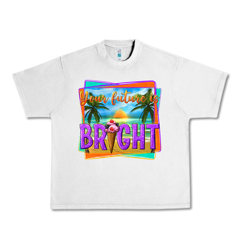 Your Future Is Bright Urban Heavy Tee by texasbilliewilder | Teevron