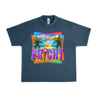 Midnight Navy your future is bright Urban Heavy Tee - texasbilliewilder