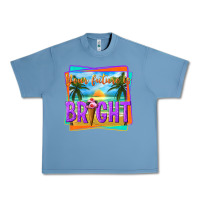 Pebble Blue your future is bright Urban Heavy Tee - texasbilliewilder