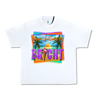 White your future is bright Urban Heavy Tee - texasbilliewilder
