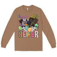 Toasted Coconut happy easter heifer Long Sleeve Tee - Neo Western