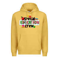 Antique Gold special education crew Premium Hoodie - NancyCooperArtShop