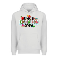 Dove Grey special education crew Premium Hoodie - NancyCooperArtShop