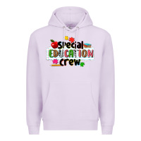 Lilac special education crew Premium Hoodie - NancyCooperArtShop