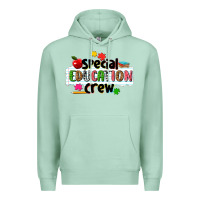Seafoam special education crew Premium Hoodie - NancyCooperArtShop