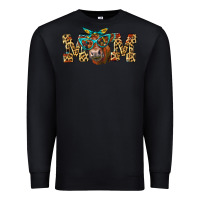 Black Western Mom Red Angus Cow Premium Sweatshirt - LillyAllenDesigns
