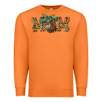 Carrot Western Mom Red Angus Cow Premium Sweatshirt - LillyAllenDesigns