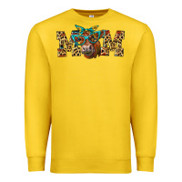 Lemon Western Mom Red Angus Cow Premium Sweatshirt - LillyAllenDesigns