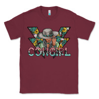 Burgundy cowgirl2 2 Classic Tee - SublimationCraftShop