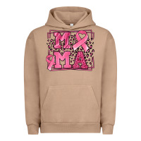 Breast Cancer Awareness Mama Ribbon Urban Hoodie | Teevron