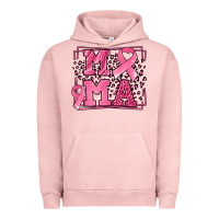 Pigment Salmon Breast Cancer Awareness mama ribbon Urban Hoodie - LillyAllenDesigns