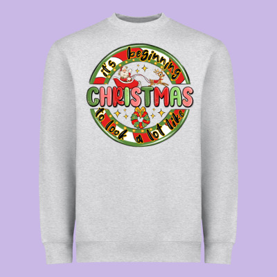 Heavyweight Sweatshirt it's beginning to look a lot like christmas