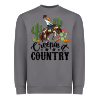 Storm creepin it country rodeo Heavyweight Sweatshirt - MaliasSmallBusiness