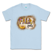 Dusty Blue fall feels Classic Tee - CowhideDigitalArt