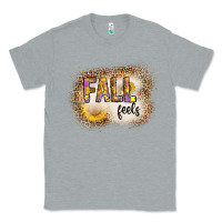 Heather Grey fall feels Classic Tee - CowhideDigitalArt