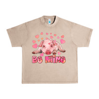 French Oak be mine baby pig Urban Heavy Tee - RanaPortraitStore