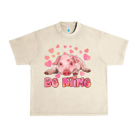 Sandshell be mine baby pig Urban Heavy Tee - RanaPortraitStore