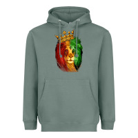 Sage Juneteenth Lion King Heavyweight Hoodie - LillyAllenDesigns