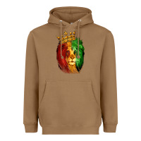 Toasted Coconut Juneteenth Lion King Heavyweight Hoodie - LillyAllenDesigns