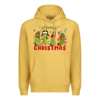 Antique Gold Pickle Merry Christmas Premium Hoodie - MaliasSmallBusiness