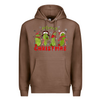 Chestnut Pickle Merry Christmas Premium Hoodie - MaliasSmallBusiness