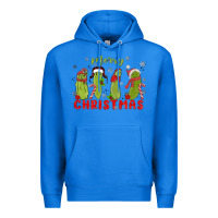 True Royal Pickle Merry Christmas Premium Hoodie - MaliasSmallBusiness
