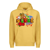 Antique Gold mexican nurse Premium Hoodie - AdoDesignShop