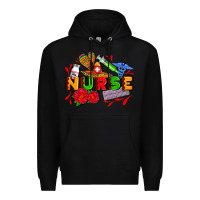 Black mexican nurse Premium Hoodie - AdoDesignShop