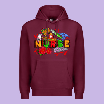 Mexican Nurse Premium Hoodie Designed By Adodesignshop