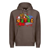 Coffee mexican nurse Premium Hoodie - AdoDesignShop