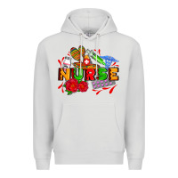 Dove Grey mexican nurse Premium Hoodie - AdoDesignShop