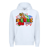 White mexican nurse Premium Hoodie - AdoDesignShop