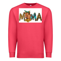 Cardinal Western Cow Red Angus Mama Premium Sweatshirt - LillyAllenDesigns