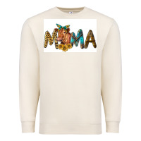 Sandshell Western Cow Red Angus Mama Premium Sweatshirt - LillyAllenDesigns