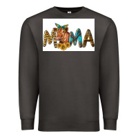Smoke Western Cow Red Angus Mama Premium Sweatshirt - LillyAllenDesigns