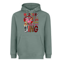 Sage wild thing you make my heart sing Heavyweight Hoodie - NancyCooperArtShop
