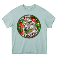 Arona christmas lincoln sheep Heavy Core Tee - LillyAllenDesigns