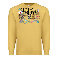 Antique Gold Western Future Nurse Premium Sweatshirt - LillyAllenDesigns