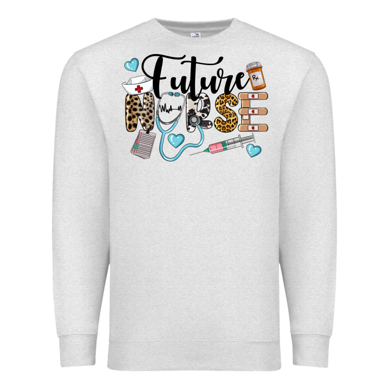 Western Future Nurse Premium Sweatshirt by LillyAllenDesigns | Teevron