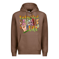 Chestnut rockin that daycare life Premium Hoodie - NancyCooperArtShop