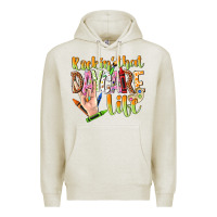 Oatmeal Heather rockin that daycare life Premium Hoodie - NancyCooperArtShop