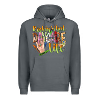 Rock rockin that daycare life Premium Hoodie - NancyCooperArtShop
