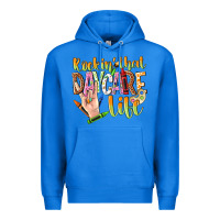 True Royal rockin that daycare life Premium Hoodie - NancyCooperArtShop